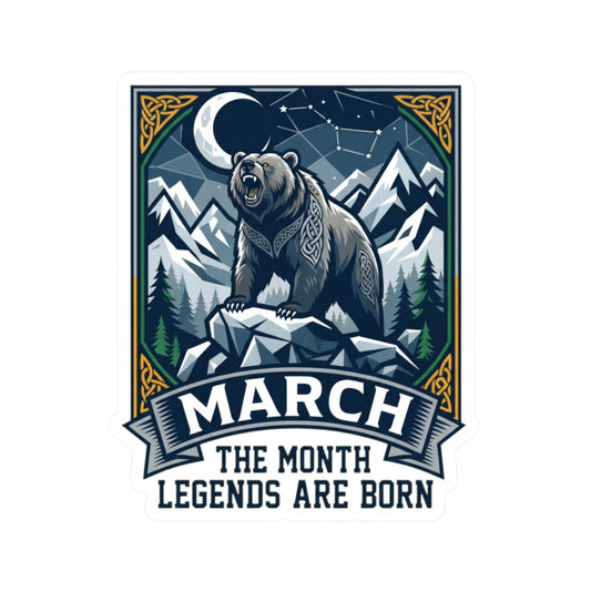 "March Legend" Sticker