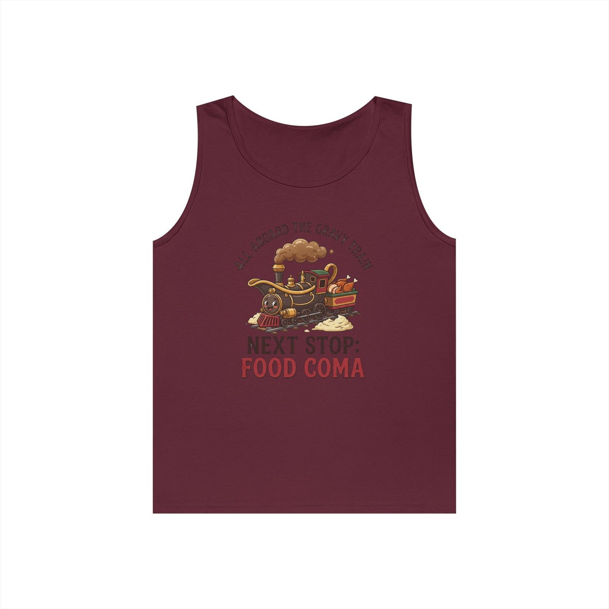 "Next Stop Food Coma" Tank Top