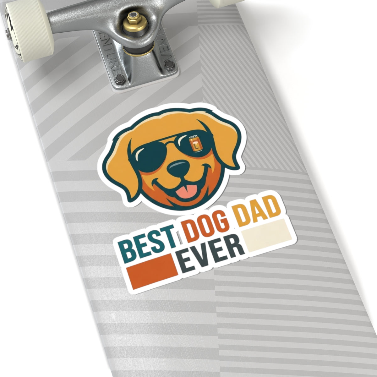 "Best Dog Dad" Sticker