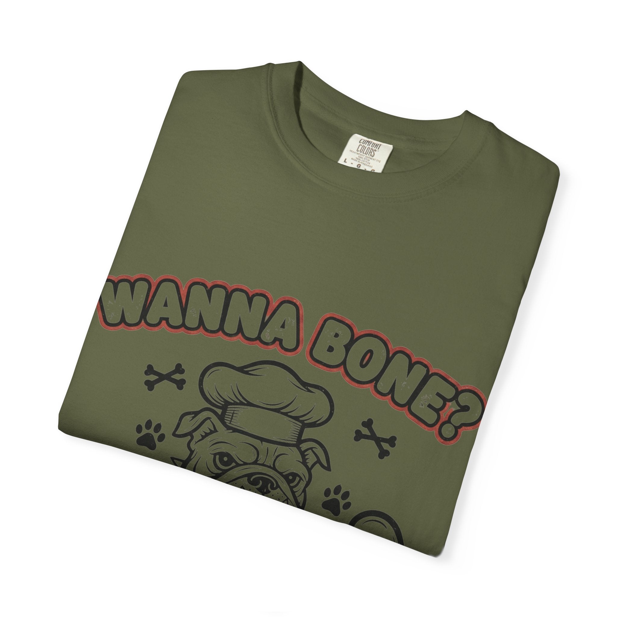 "Wanna Bone?" Unisex Garment-Dyed T-shirt