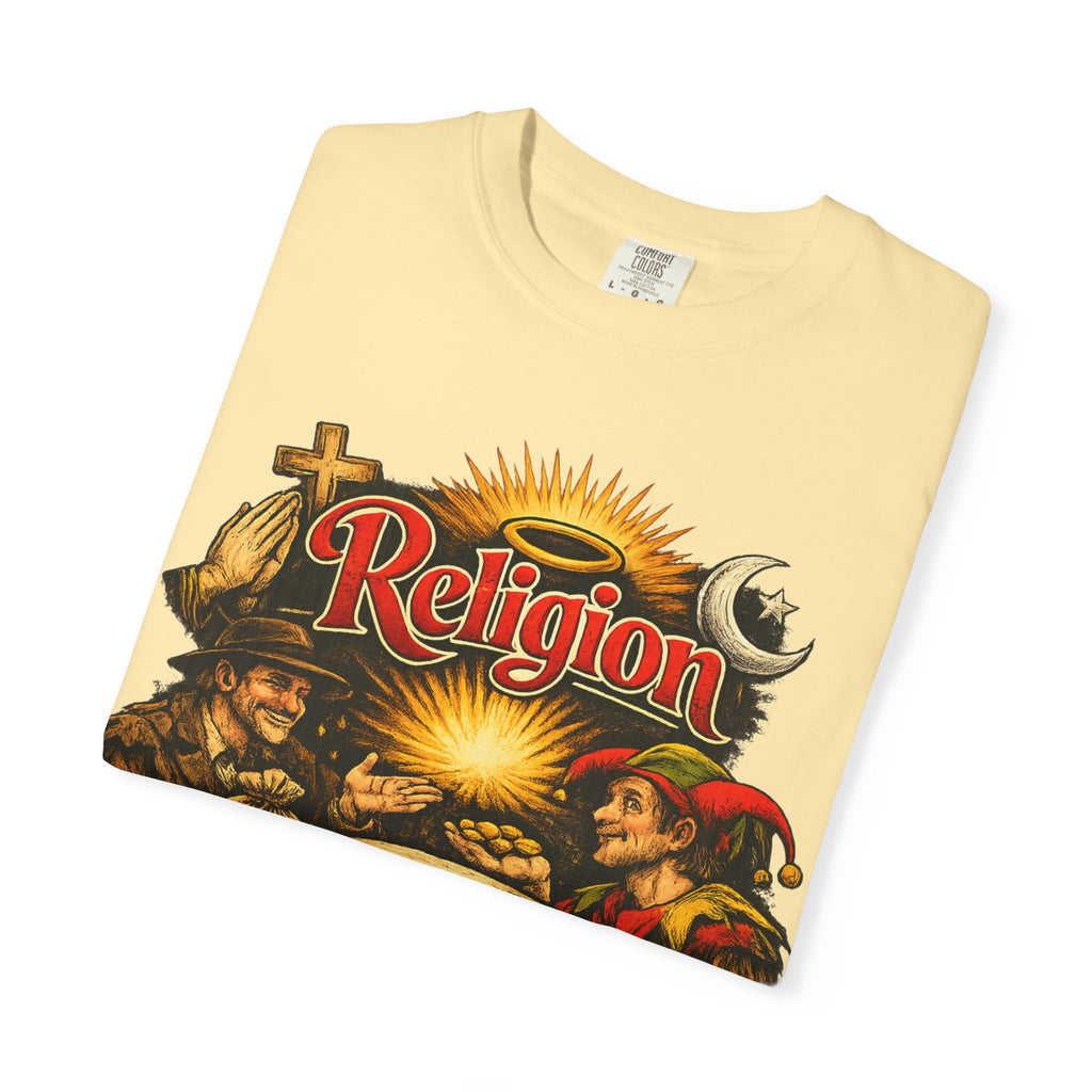 "The Original Transaction" Unisex Garment-Dyed T-shirt