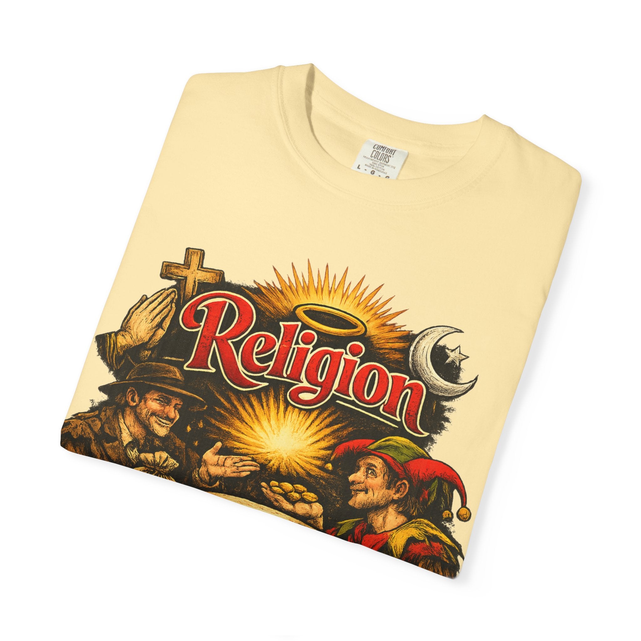 "The Original Transaction" Unisex Garment-Dyed T-shirt