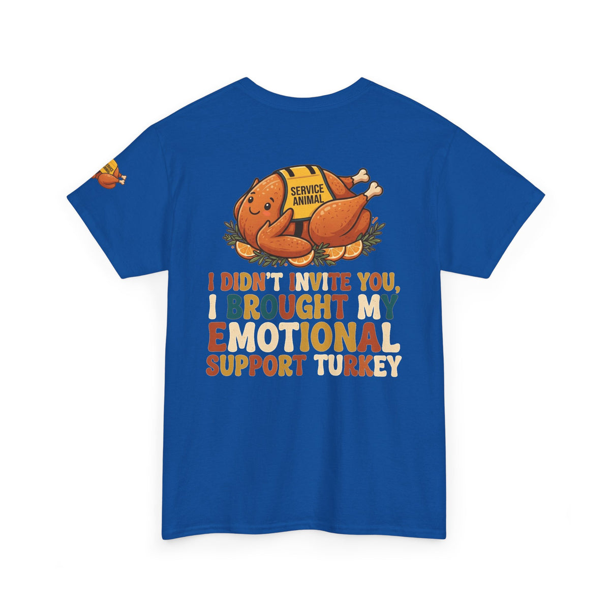 "Emotional Support Turkey" Premium Graphic Tee