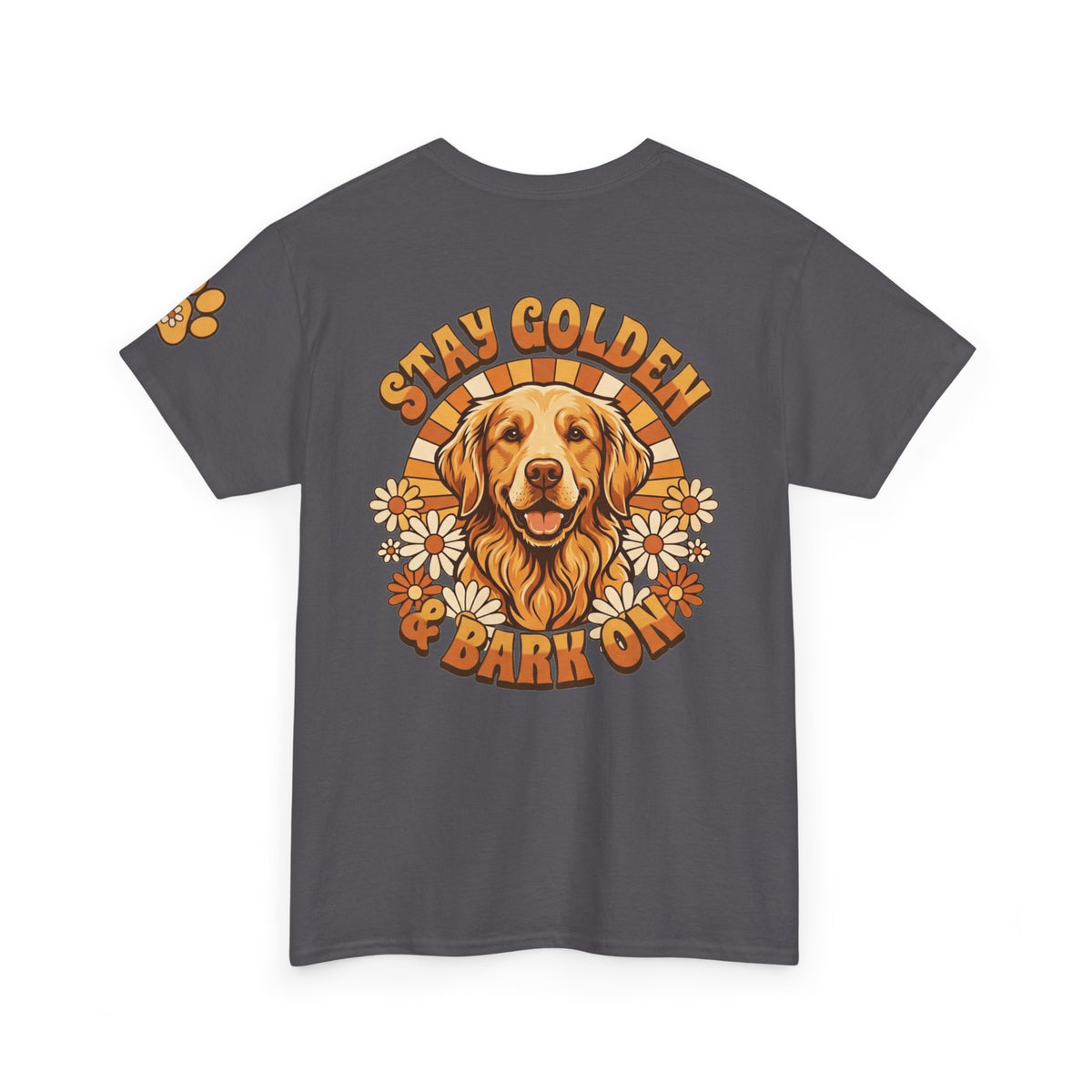 "Stay Golden & Bark On" Premium Graphic Tee