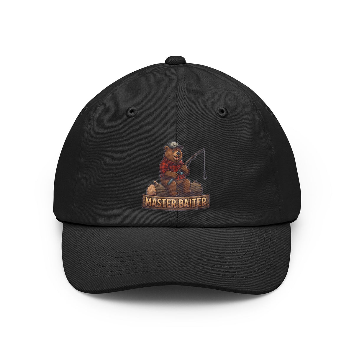 Color: Black | Bear Master Baiter Dad Hat