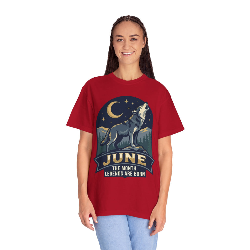 "June Legend" Unisex Garment-Dyed Tee
