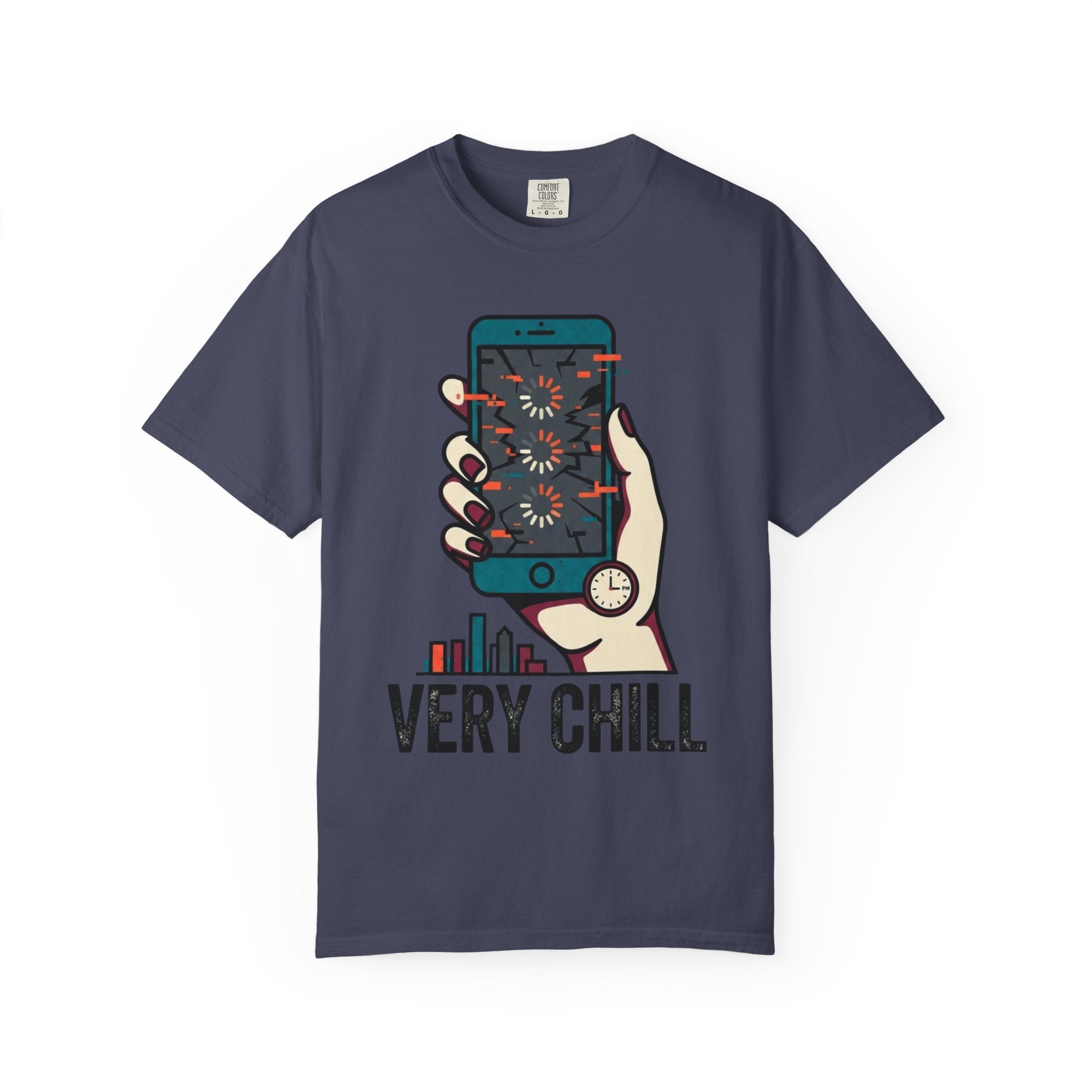 "Very Chill" Unisex Garment-Dyed Tee