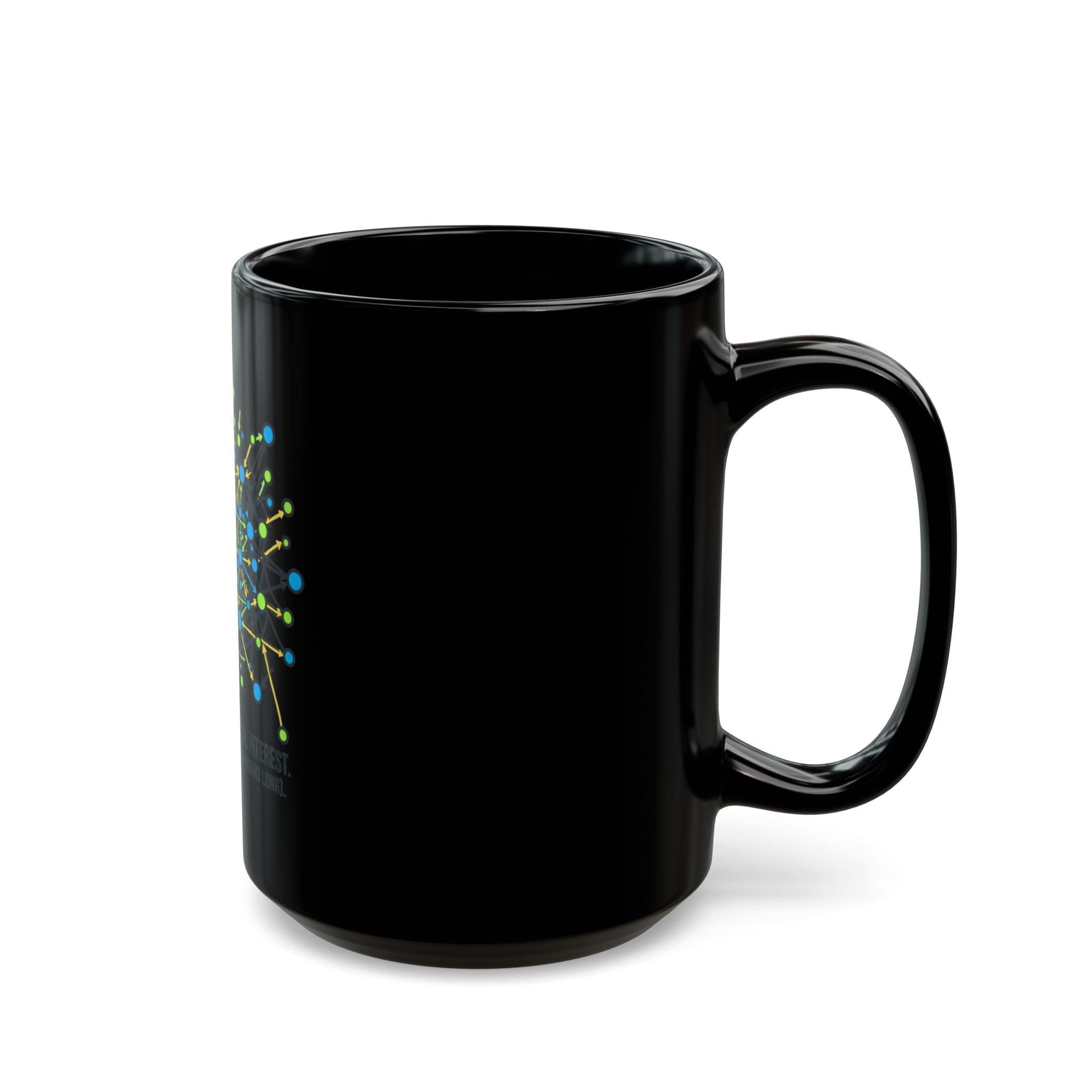 "Special Interest" Black Ceramic Mug