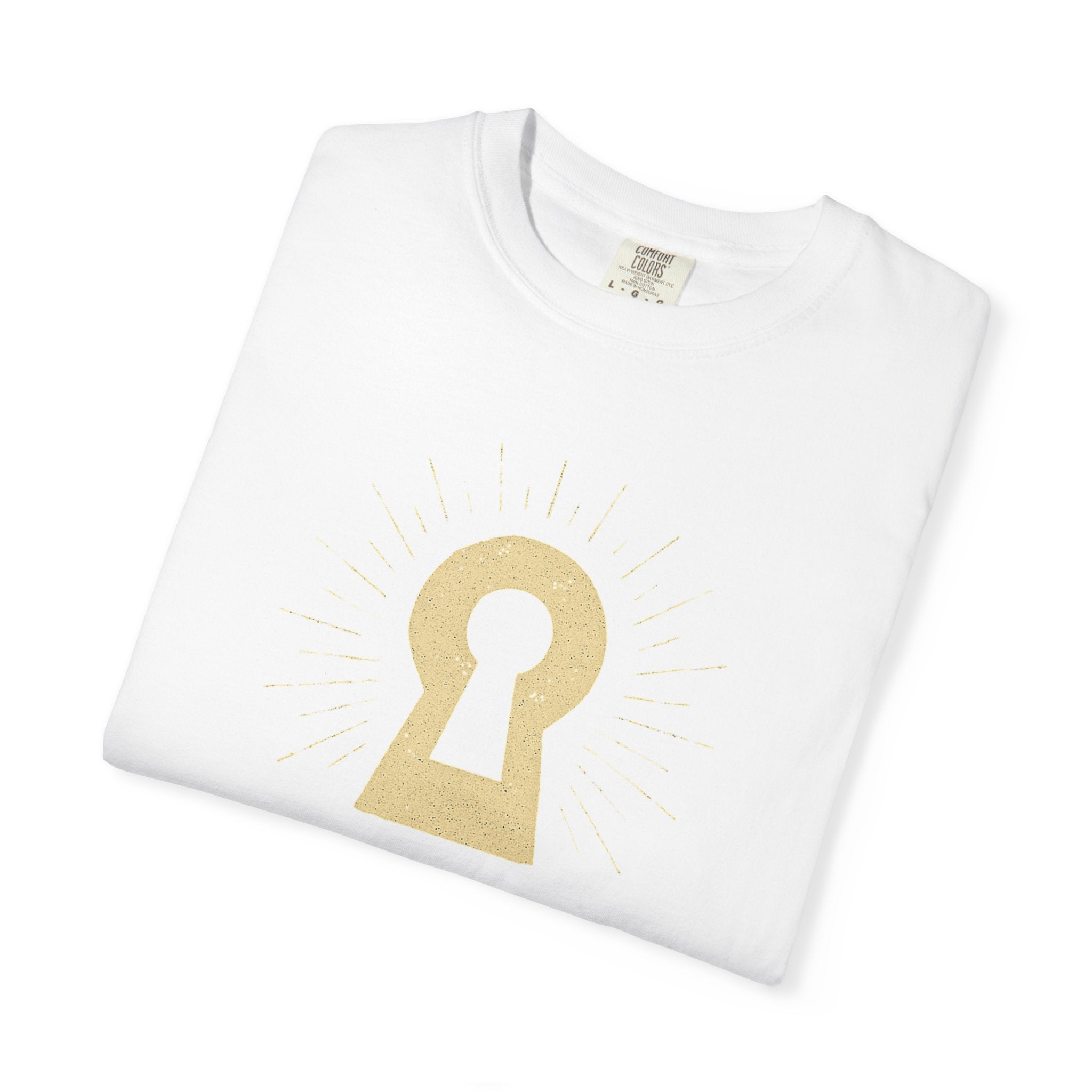 "Celestial Room Escape Artist" Unisex Garment-Dyed T-shirt