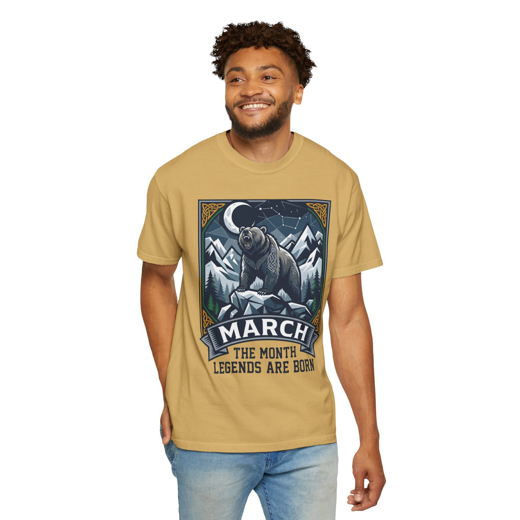 "March Legend" Unisex Garment-Dyed Tee