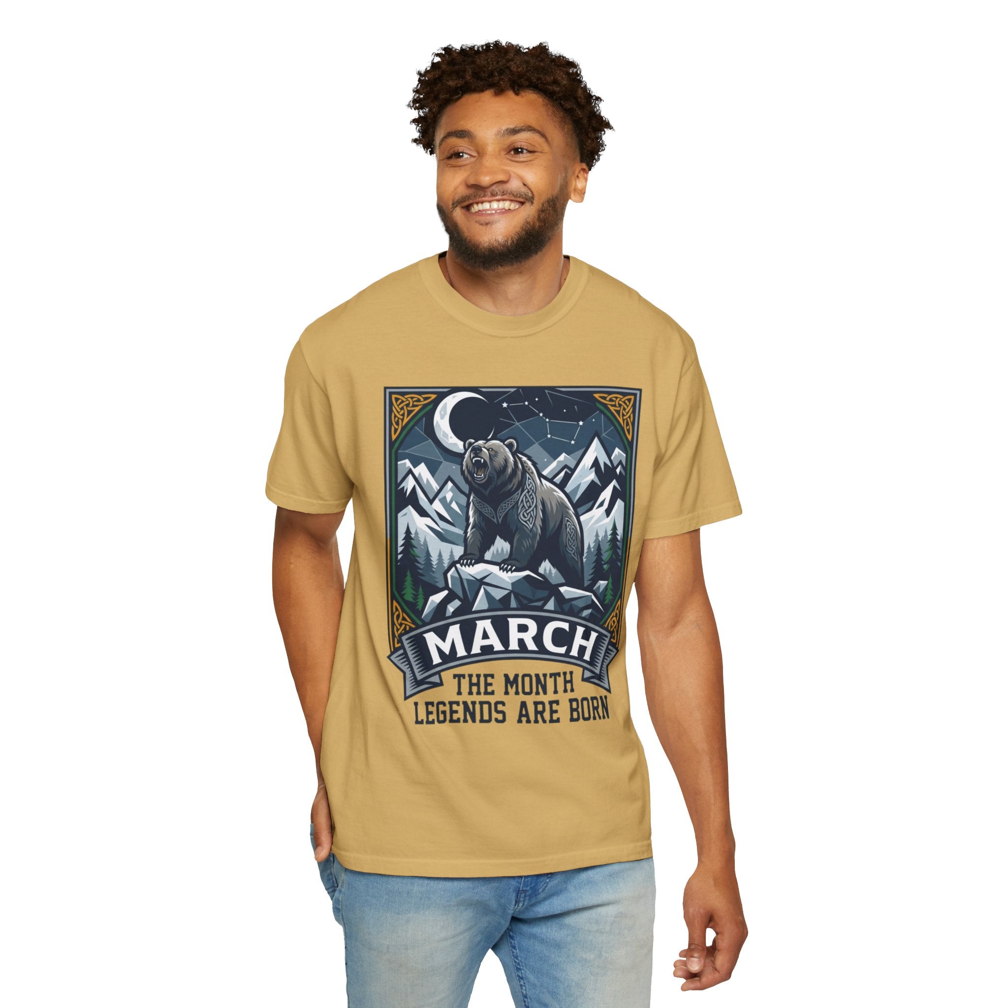 "March Legend" Unisex Garment-Dyed Tee