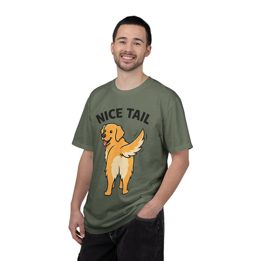 "Nice Tail" Unisex Garment-Dyed Tee