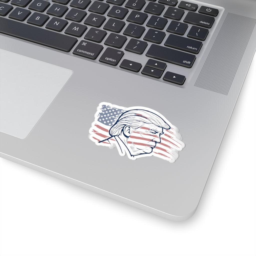 Make Flags Great Again | Kiss-Cut Sticker — AttitudeShirts