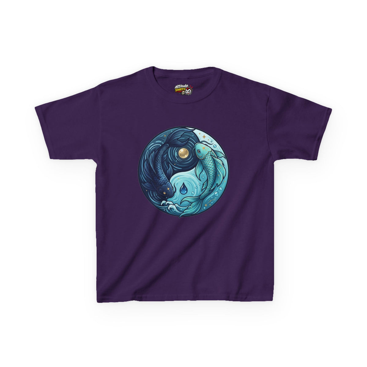 Yin Yang Pisces Kids Tee