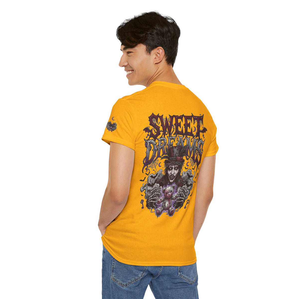 Color: Gold | Sweet Dreams Premium Graphic Tee