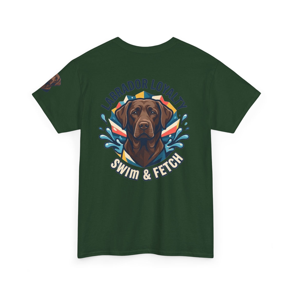Labrador Loyalty Swim Fetch Premium Graphic Tee