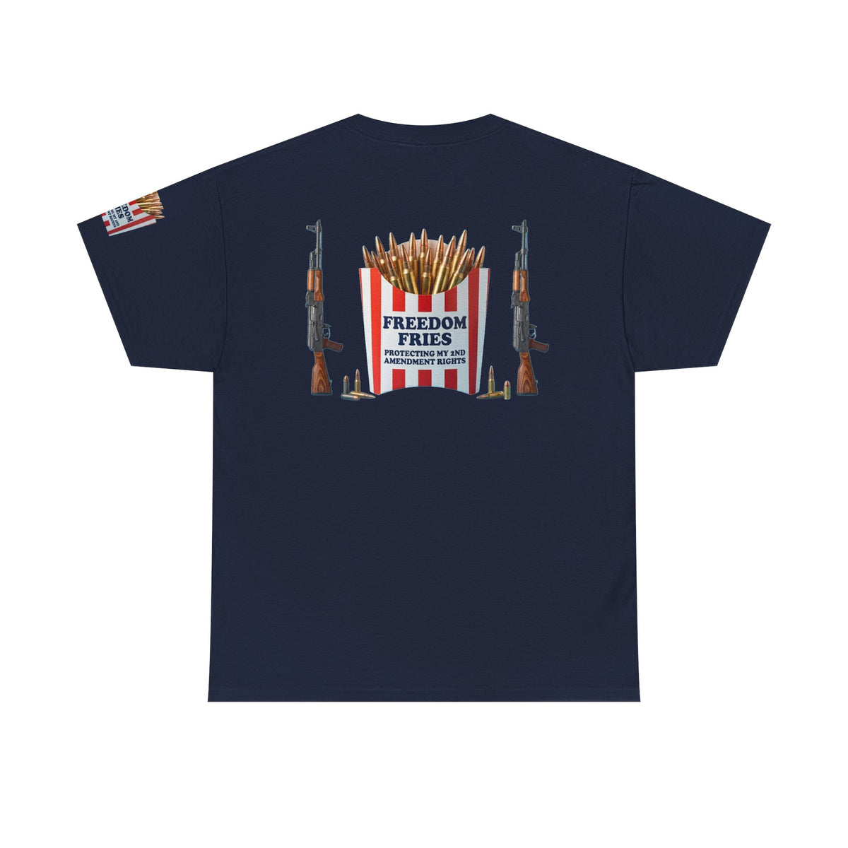 Color: Navy | Freedom Fries Premium Graphic Tee