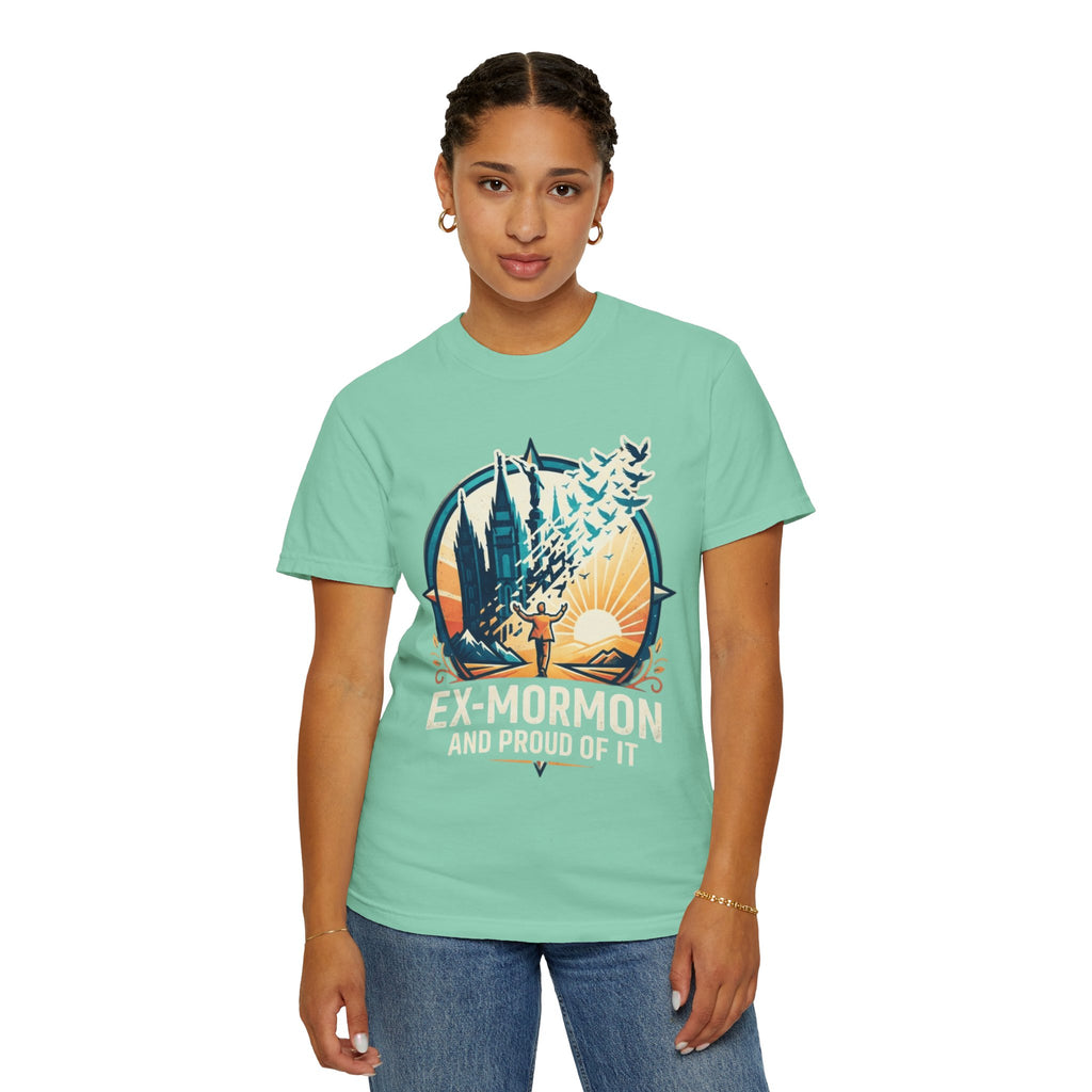 "Ex Mormon" Unisex Garment-Dyed Tee