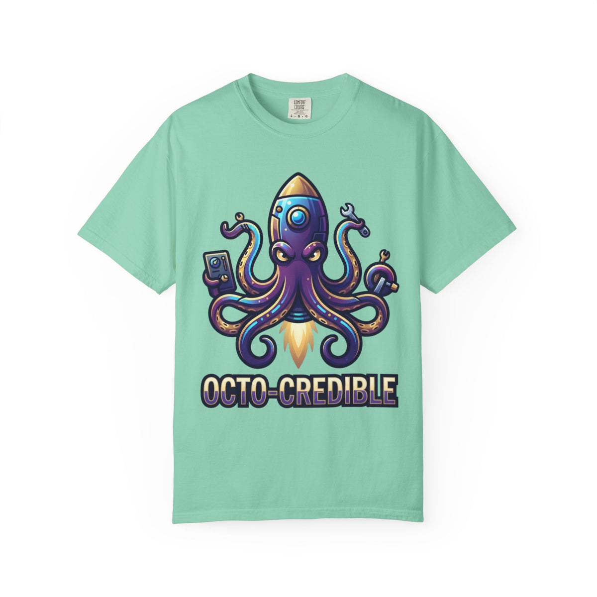 "Octo Credible" Unisex Garment-Dyed Tee
