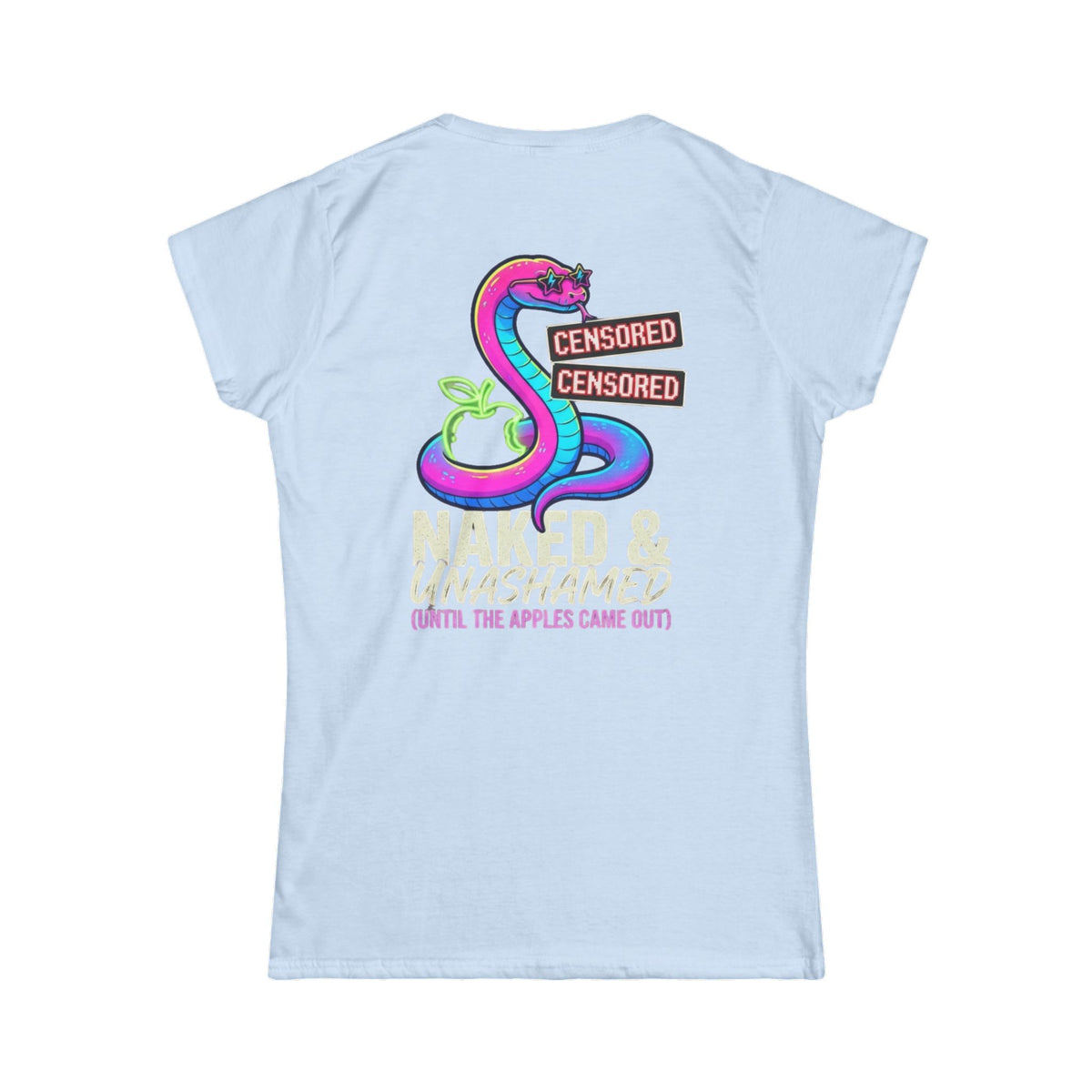 "Good Book Series Naked & Unashamed" Women's Tee