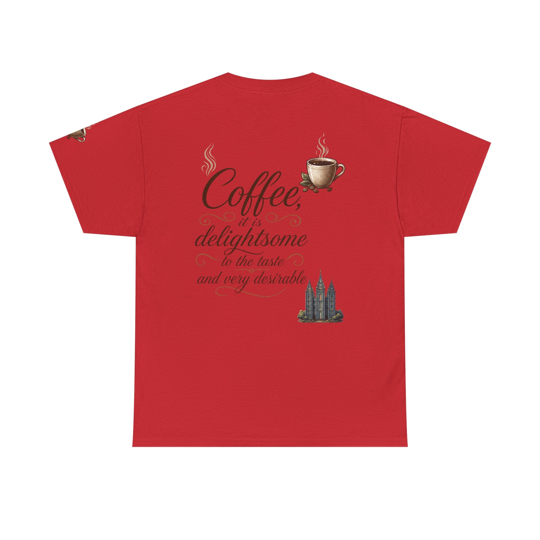 "Coffee is Delightsome" Premium Graphic Tee