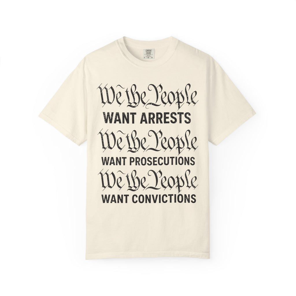 "We the People" Unisex Garment-Dyed Tee