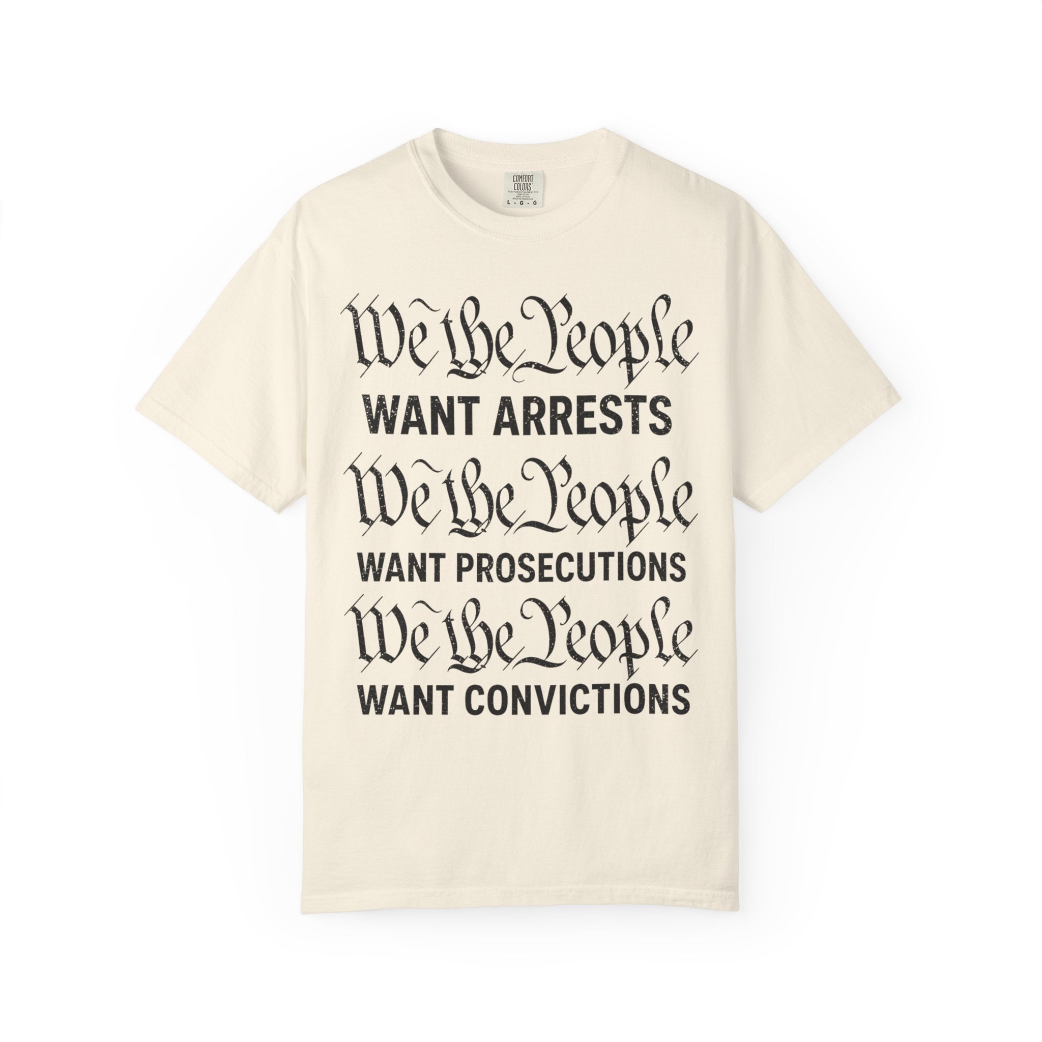 "We the People" Unisex Garment-Dyed Tee