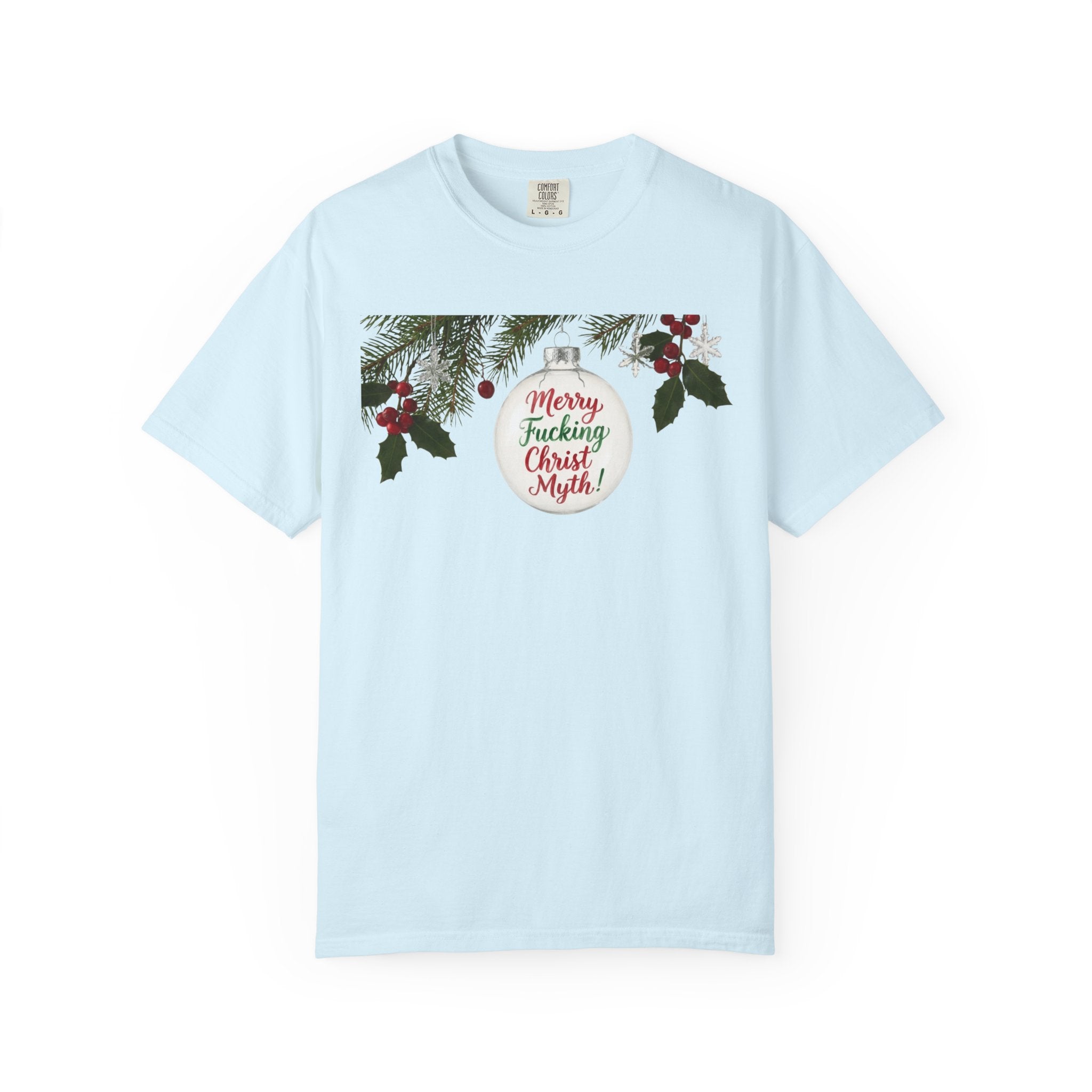 "MF Christ Myth" Unisex Garment-Dyed T-shirt