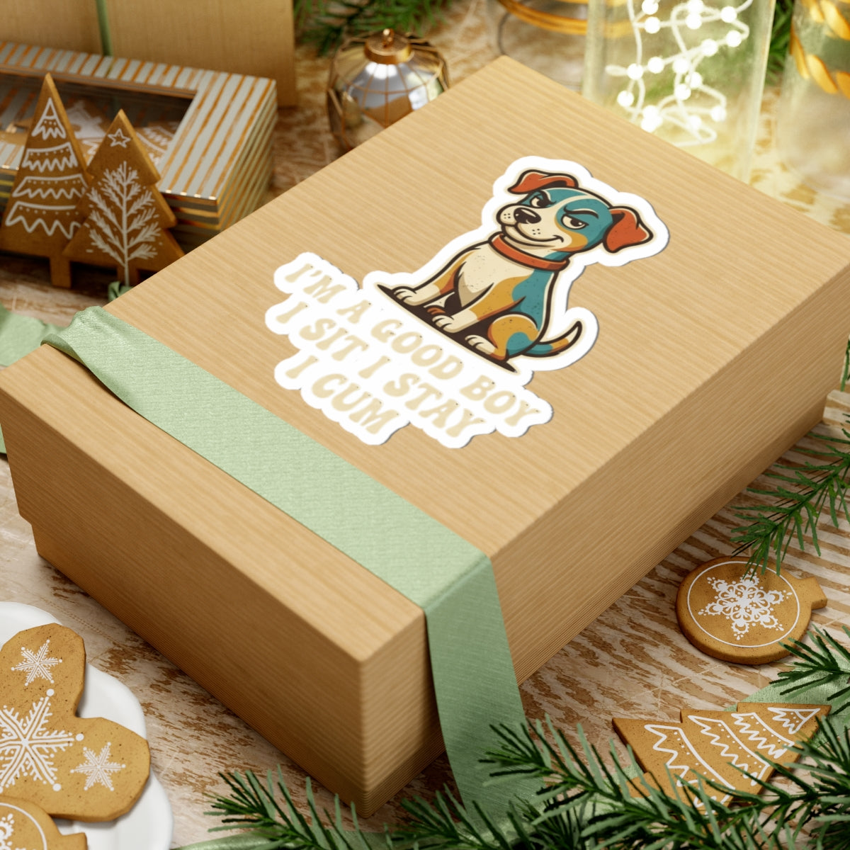 "I'm A Good Boy" Sticker — Main