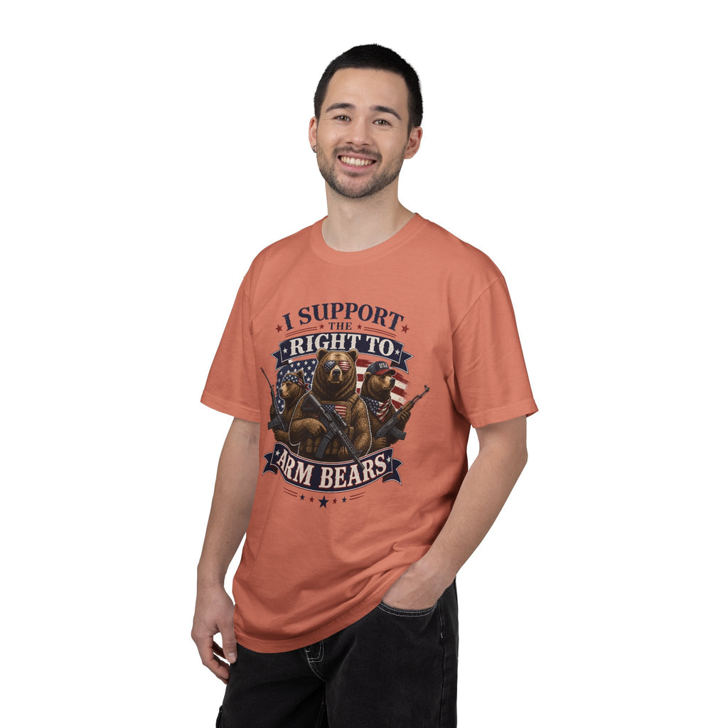 "Armed Bears" Unisex Garment-Dyed Tee