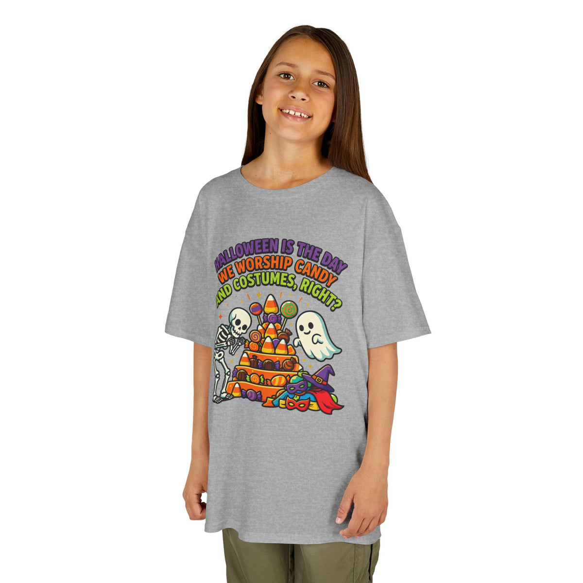 Color: Sport Grey | Worship Candy Kids Tee