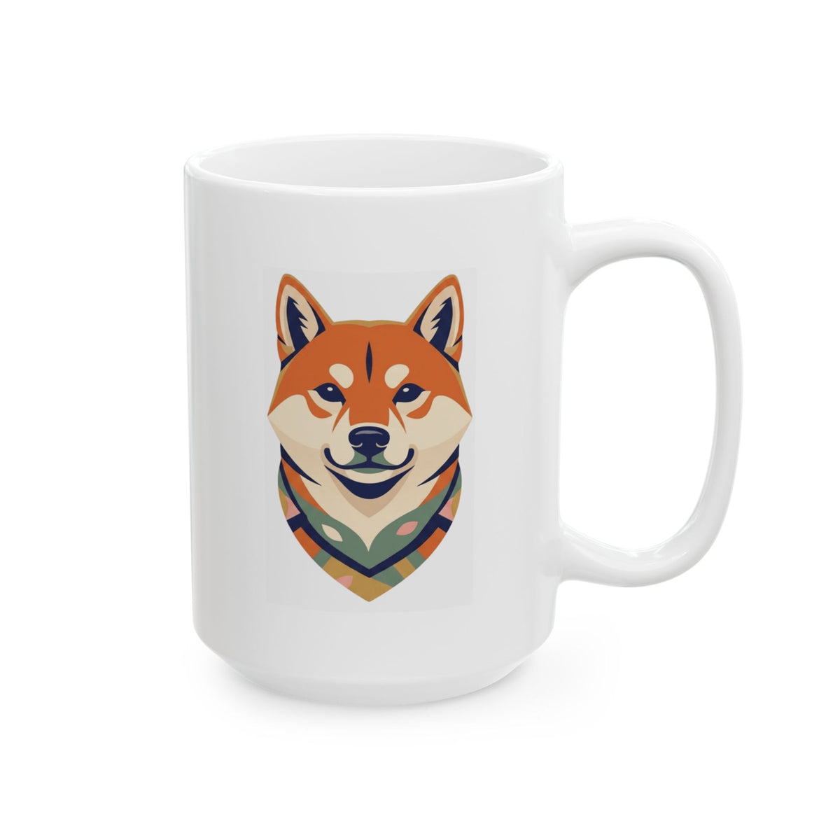 "Shiba Squad" White Ceramic Mug — Graphic