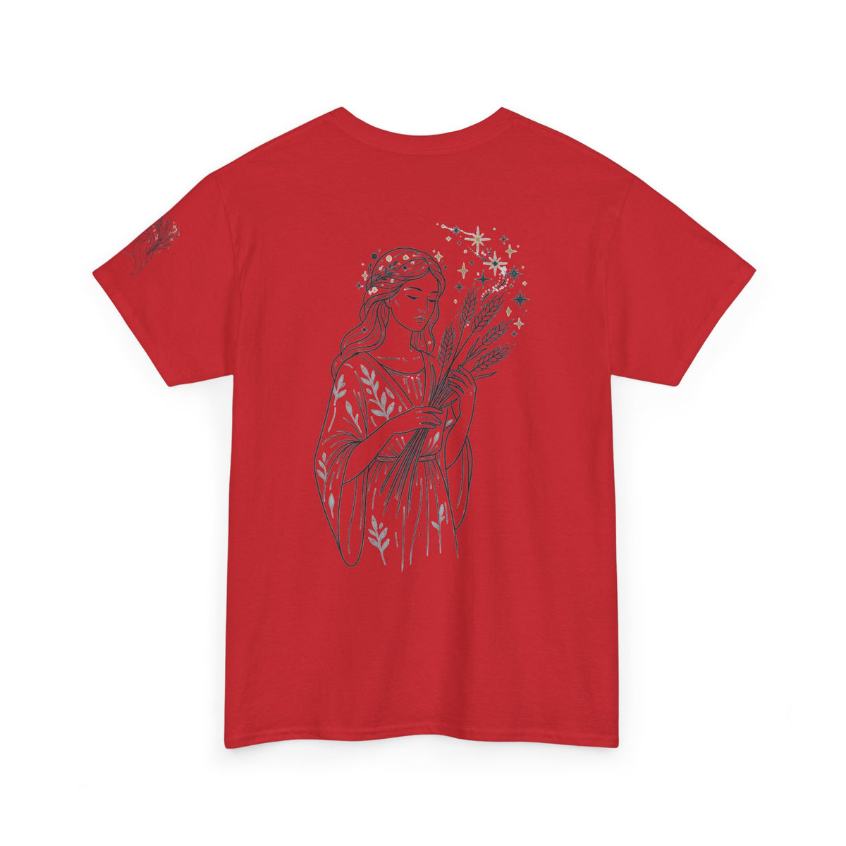 "Virgo The Wheat Maiden" Premium Graphic Tee