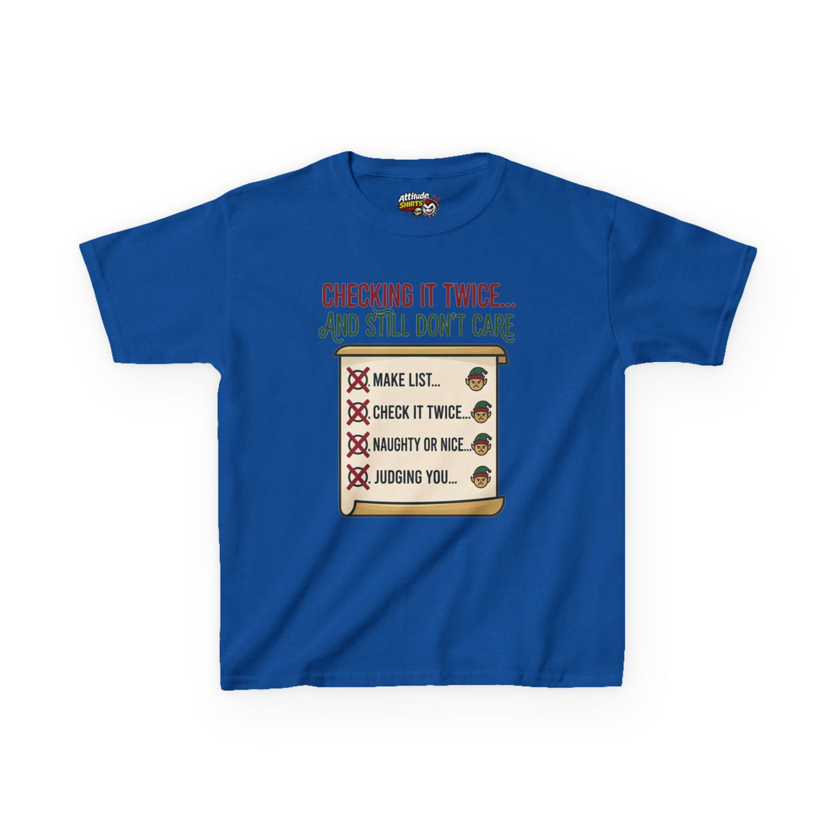 "Checking It Twice" Kids Tee