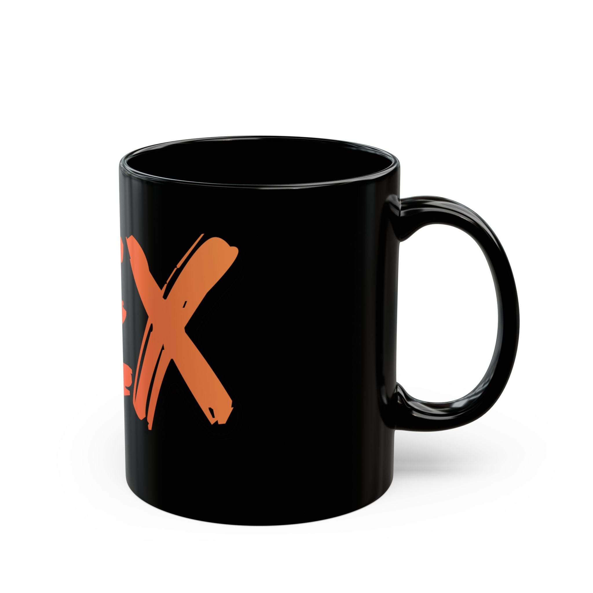 "Built for Sex" Black Ceramic Mug — Graphic