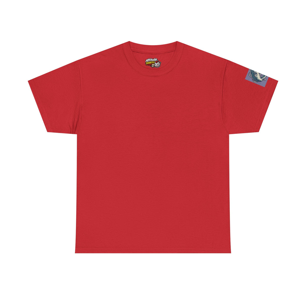 Color: Red | Never Leave A Good Hole Premium Graphic Tee