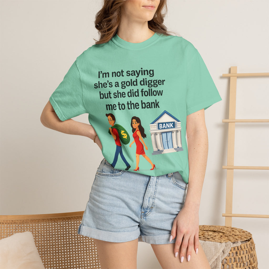 "Gold Digger" Unisex Garment-Dyed T-shirt