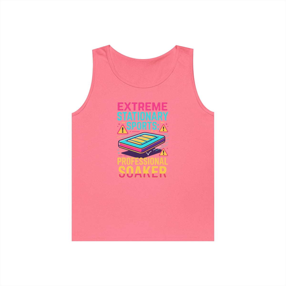 Color: Safety Pink | Professional Soaker Tank Top