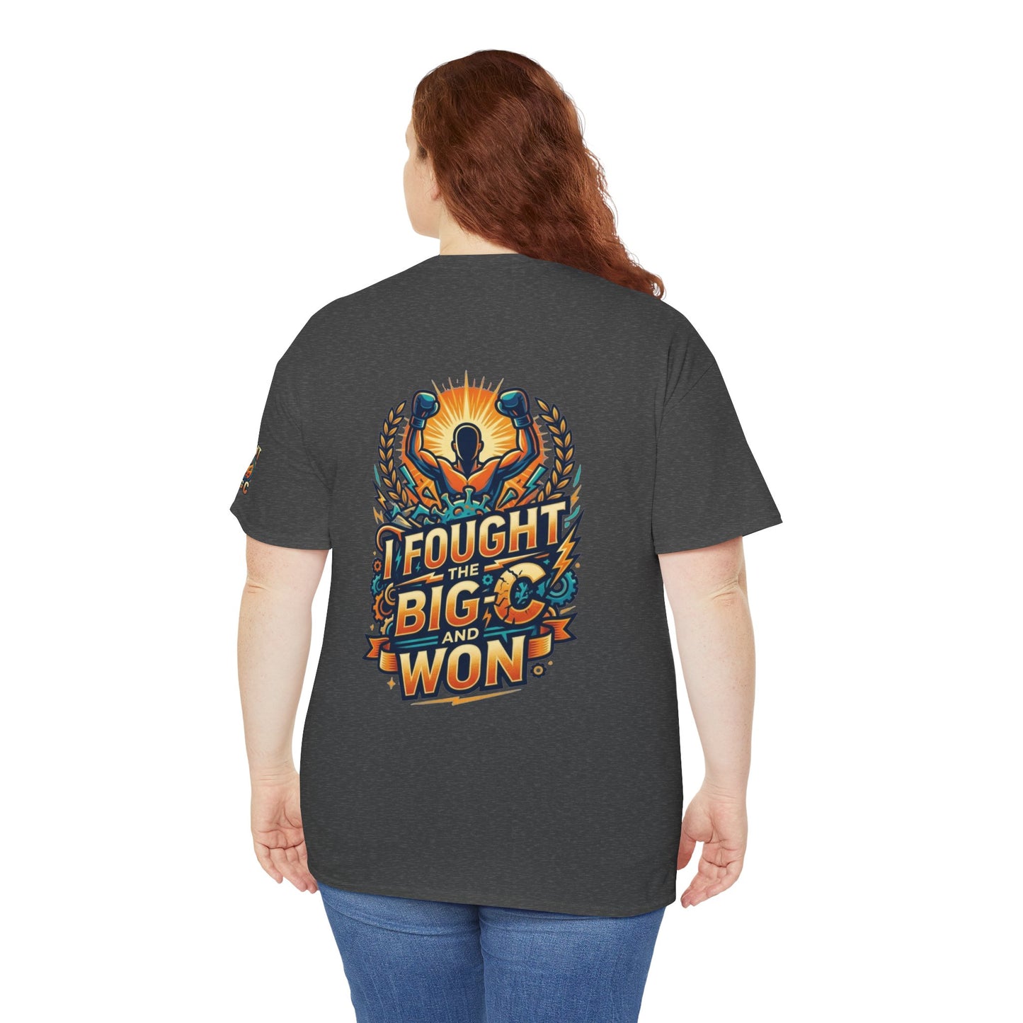 "I Fought The Big C and Won" Premium Graphic Tee