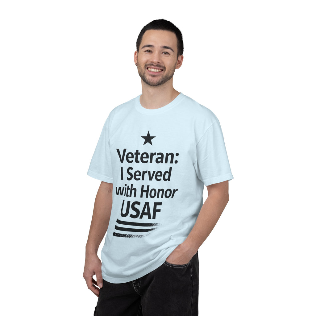 "Served With Honor" Unisex Garment-Dyed T-shirt