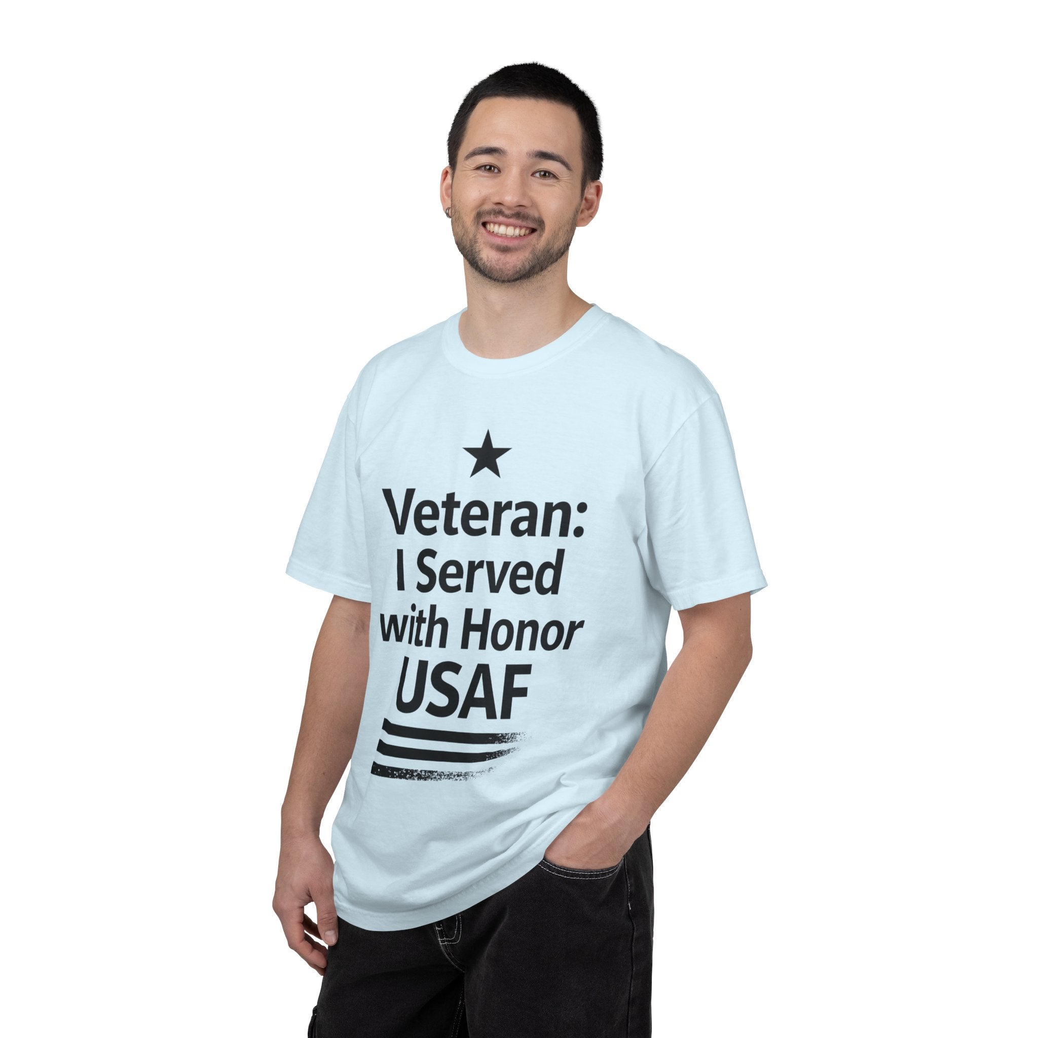 "Served With Honor" Unisex Garment-Dyed T-shirt