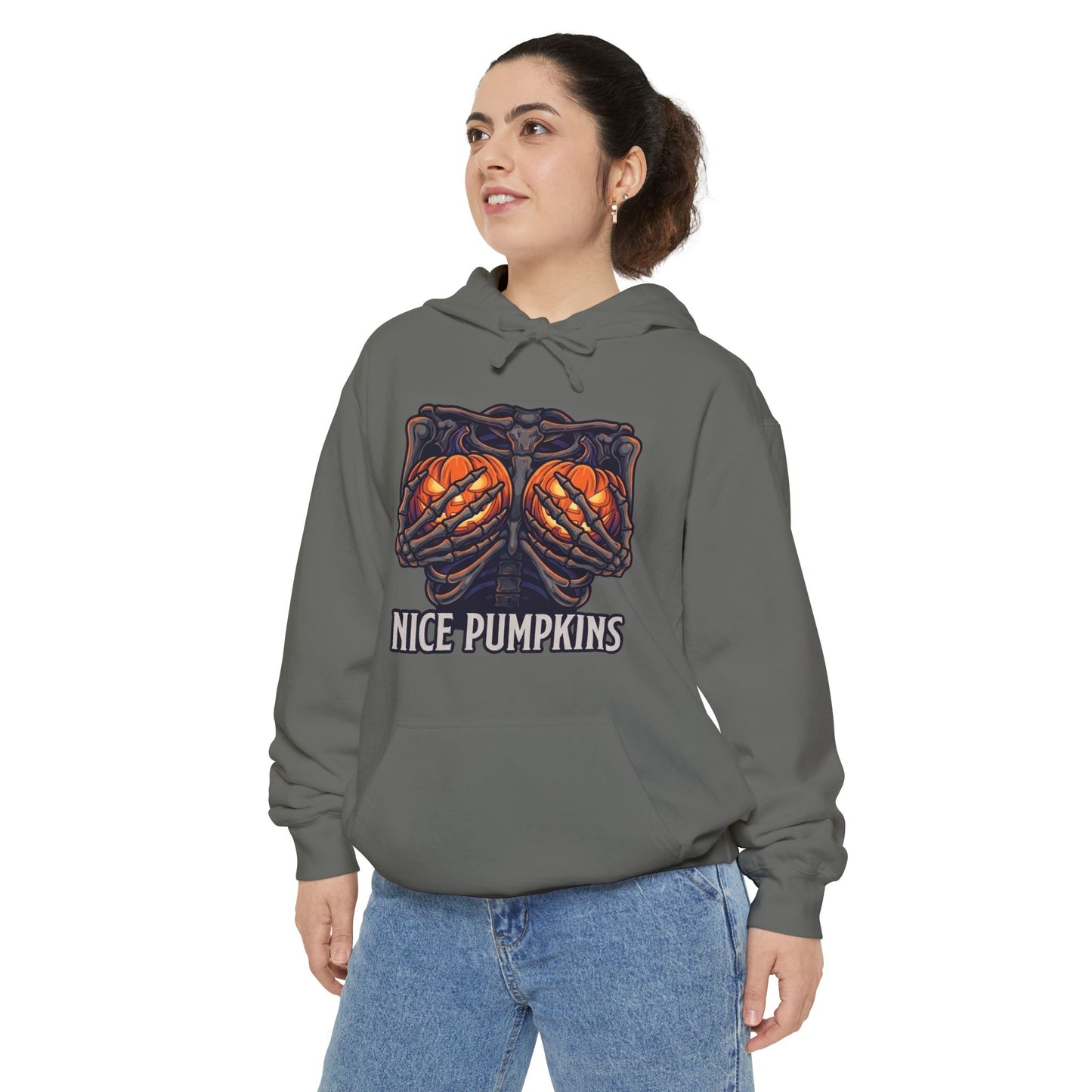 "Nice Pumpkins" Garment-Dyed Hoodie