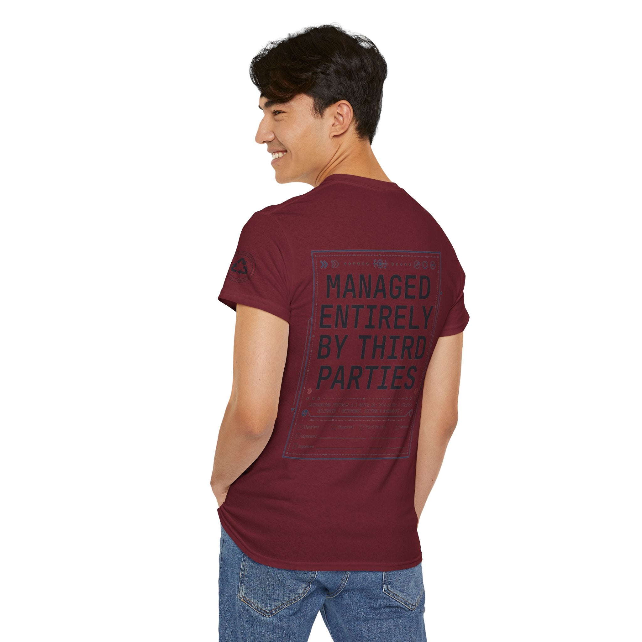 "Managed Entirely By Third Parties" Premium Graphic Tee