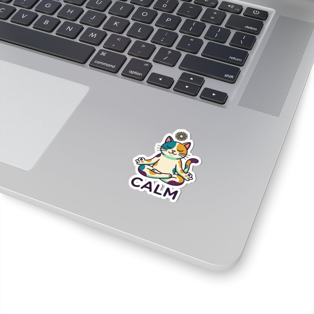 "Cat CALM" Sticker — Main