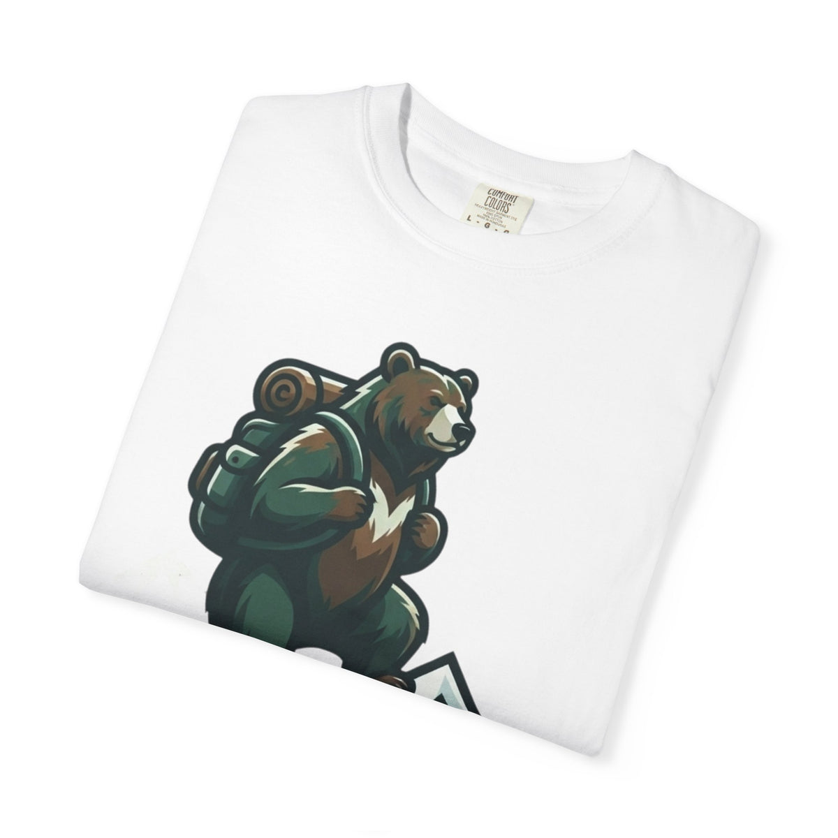 Bear Credible Unisex Garment-Dyed Tee