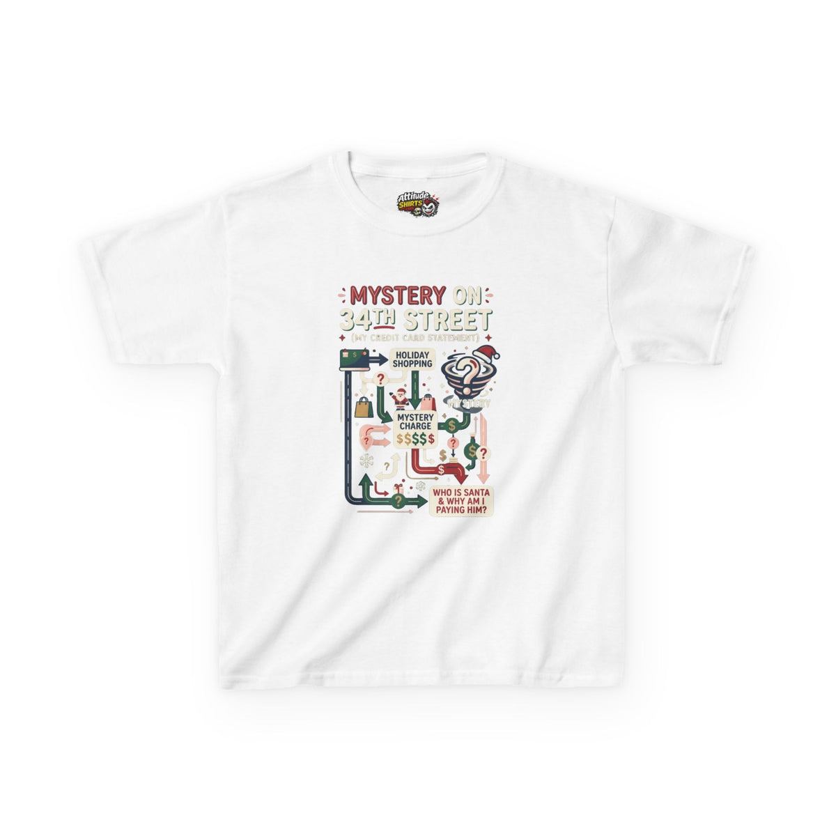 Mystery On 34th Street Kids Tee