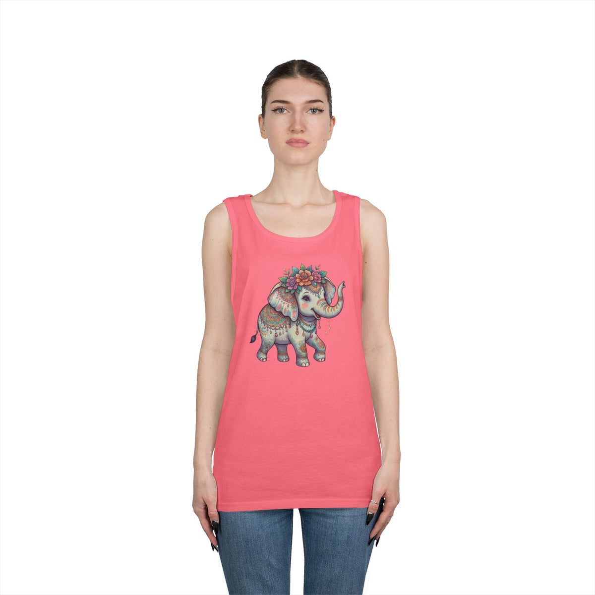 "Hippy Elephant" Tank Top