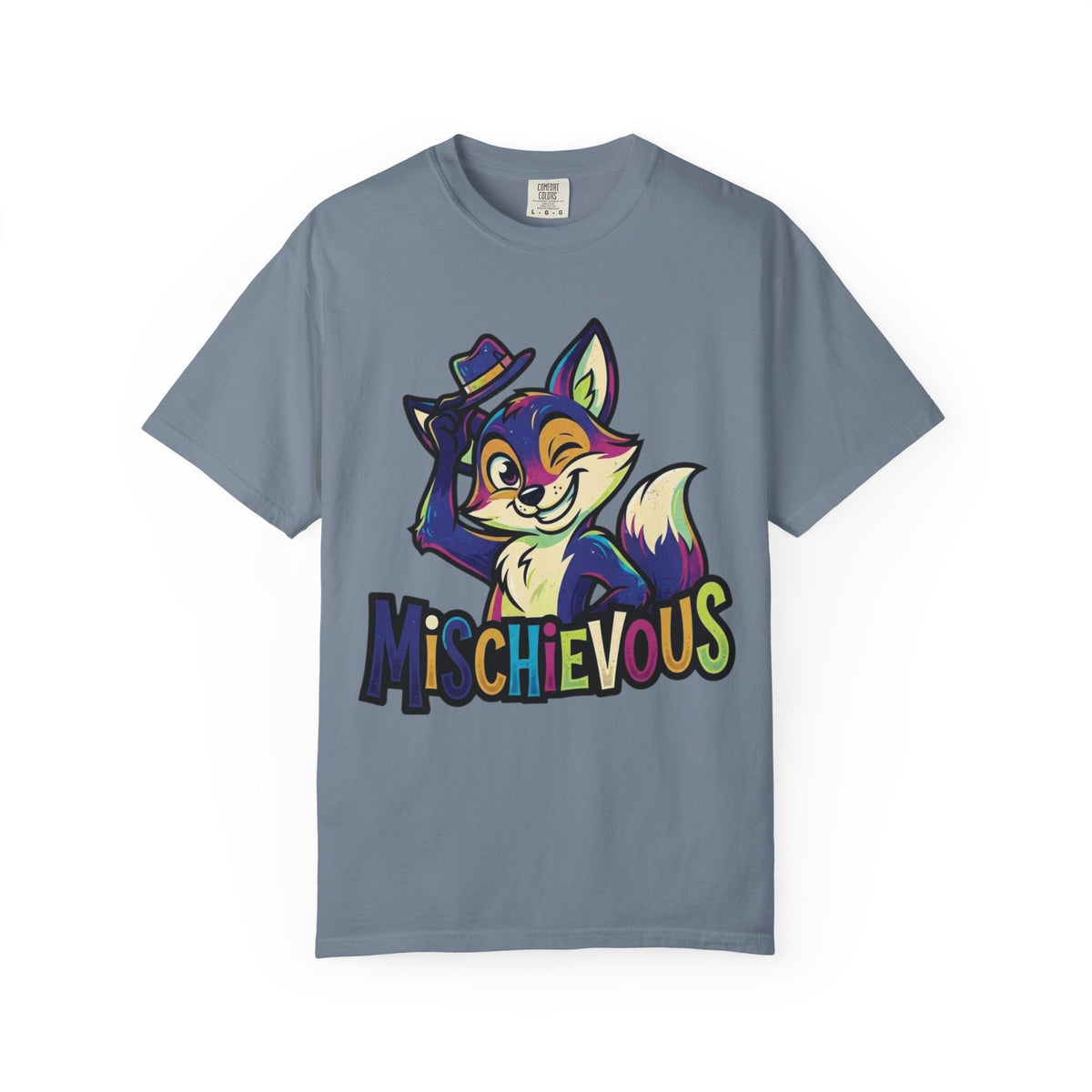 "Mischievous" Unisex Garment-Dyed Tee