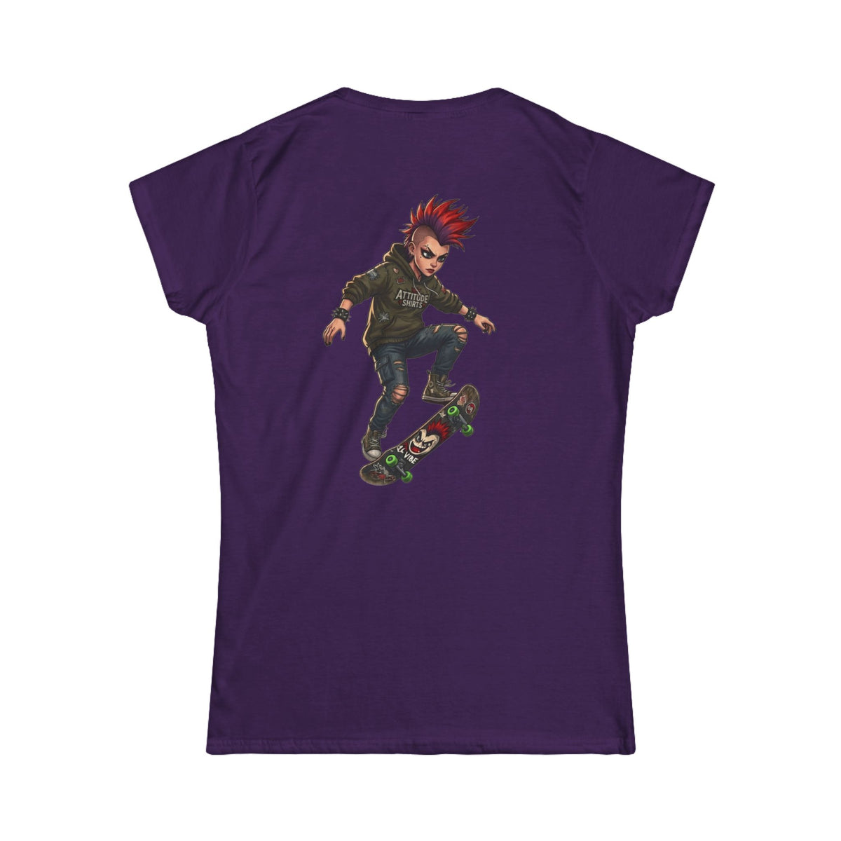 Color: Purple | Riot Women's Tee