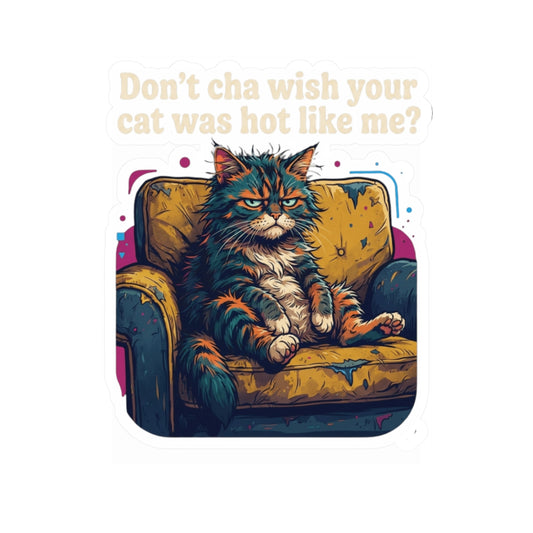 "Hot Like Me" Sticker — Main